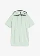 Oversized treningstopp med hette, hurtigtørkende, bonprix