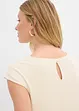 Midikjole i strikket look, bonprix