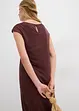 Midikjole i strikket look, bonprix