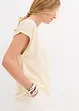 Oversized topp i strikket look, bonprix