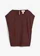 Oversized topp i strikket look, bonprix