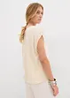 Oversized topp i strikket look, bonprix