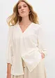 Oversized bluse av myk viskosemiks, bonprix