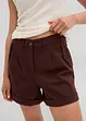 Shorts i twill med høy midje, bonprix