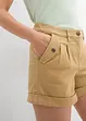 Shorts i twill med høy midje, bonprix