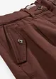 Shorts i twill med høy midje, bonprix