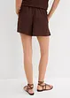 Pull on-shorts i strukturert krepp, bonprix