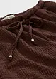 Pull on-shorts i strukturert krepp, bonprix