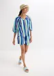 Bluse i strukturert viskose, bonprix