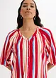 Bluse i strukturert viskose, bonprix