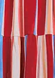 Stripemønstret kjole med stropper, av strukturert viskose, bonprix