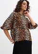 Bluse i lett viskosemiks, bonprix