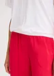 Oversized topp i myk viskosemiks, bonprix