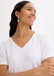 Oversized topp i myk viskosemiks, bonprix