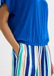 Oversized topp i myk viskosemiks, bonprix