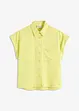 Kortermet bluse i lett materialmiks med lyocell, bonprix