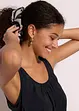 Tankini topp i vid modell, bonprix