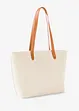 Shopper i kanvas, bonprix