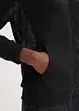 Transparent treningsjakke i mesh, oversized, bonprix