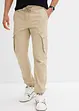 Regular Fit slip on-cargobukse, Straight, bonprix