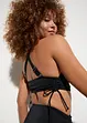 Bikini med topp med kryssende stropper (2-delt sett), bonprix
