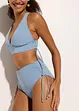 Bikini med topp med kryssende stropper (2-delt sett), bonprix