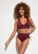 Bikini med topp med kryssende stropper (2-delt sett), bonprix