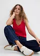 Lang singlet i 100% bomull, bonprix