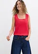 Lang singlet i 100% bomull, bonprix