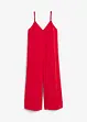 Jumpsuit av viskosemiks med regulerbare stropper, bonprix