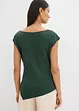Asymmetrisk topp i behagelig scuba-materiale, bonprix
