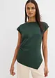 Asymmetrisk topp i behagelig scuba-materiale, bonprix