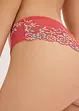 Brazilian-truse med flerfargede blonder (2-pack), bonprix