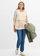 Myk 2-i-1-mamma-/ammesweatshirt med hette, bonprix