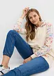 Myk 2-i-1-mamma-/ammesweatshirt med hette, bonprix