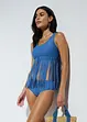 Tankini med frynser (2-delt sett), bonprix