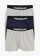 Ettersittende boksershorts (3-pack), bonprix