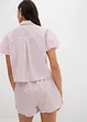 Kortermet bluse av 100% bomull, bonprix