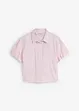 Kortermet bluse av 100% bomull, bonprix