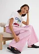 Slip on-bukse av ren bomull, bonprix