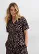Oversized bluse i musselin, bonprix
