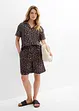 Oversized bluse i musselin, bonprix