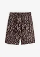 Vid shorts av musselin, bonprix