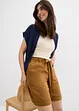 Bermudashorts i paperbag-stil, bonprix