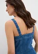 Denimkjole i omslagsstil, bonprix
