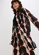 Lang bluse med batikk-print, bonprix