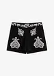 Shorts med broderi, av myk viskosemiks, bonprix