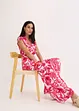 Jersey-jumpsuit med print, bonprix
