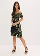 Off shoulder-kjole i myk viskosemiks, bonprix