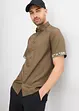 Kortermet skjorte i viskose, Slim Fit, bonprix